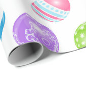 Colorful Easter Eggs ラッピングペーパー (ロールコーナー)