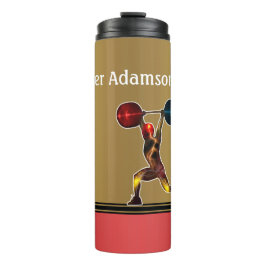 Colorful Electrified Bodybuilder personalize タンブラー