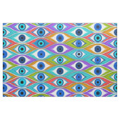 Colorful Evil Eye protection pattern ファブリック (ヤード)