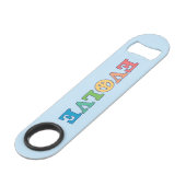 Colorful Evolve Peace Sign Bottle Opener スピード栓抜き (正面アングル)