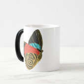 Colorful exotic butterfly  butterfly  モーフィングマグカップ (正面左)