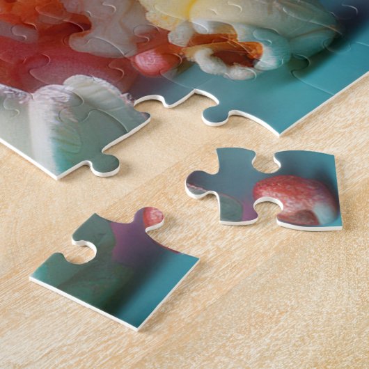 Colorful Exploding Popcorn ジグソーパズル (側面)