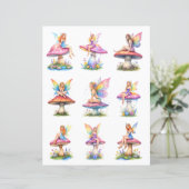 Colorful Fairy Scrapbook Paper Cutouts (スタンド正面)