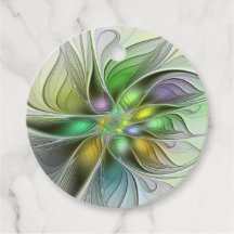 Colorful Fantasy Flower Modern Abstract Art Custom