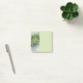 Colorful Fantasy Flower Modern Abstract Fractal ポストイット (オフィス)