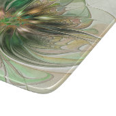 Colorful Fantasy Modern Abstract Fractal Flower カッティングボード (角)