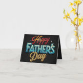 Colorful Father's Day カード (黄色い花)