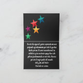 Colorful Father's Day カード (内部)