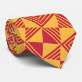 Colorful Fathers Day Ideas Modern Geometric  ネクタイ (ロール)