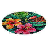 Colorful Feelings: Abstract Face カッティングボード (角)