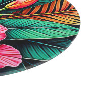 Colorful Feelings: Abstract Face カッティングボード (角)