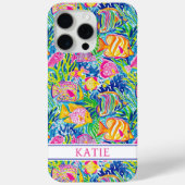 Colorful Fish Monogrammed Case-Mate iPhoneケース (裏面)