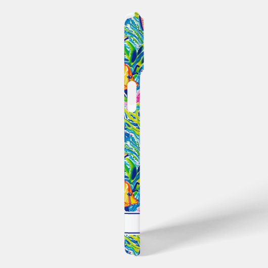 Colorful Fish Monogrammed Case-Mate iPhoneケース (裏面 / 右)