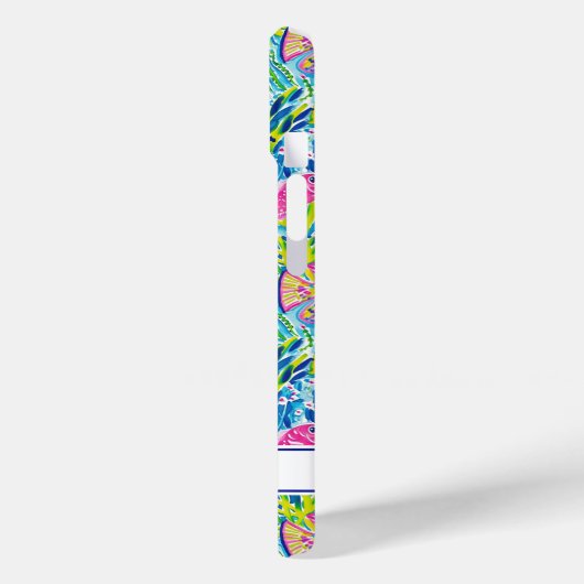 Colorful Fish Monogrammed Case-Mate iPhoneケース (裏面 / 左)