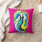 Colorful Flapper Mermaid Thunder_Cove クッション (ブランケット)