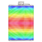 Colorful flask with abstract rainbow pattern フラスク (裏面)