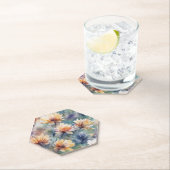 Colorful floral ペーパーコースター (インサイチュ)