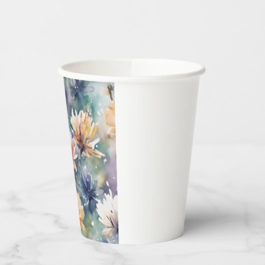 Colorful floral 紙コップ (左)