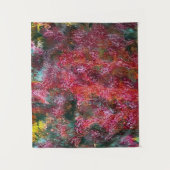 Colorful Floral Abstract Painting Tapestry タペストリー (正面)