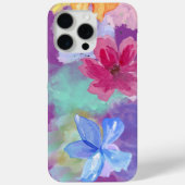 Colorful Floral Art   Case-Mate iPhoneケース (裏面)