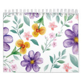 Colorful Floral Botanical Garden 2026 カレンダー (カバー)