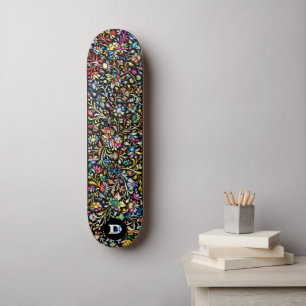 Colorful Floral Dd Brand Skateboard スケートボード