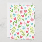 Colorful Floral Easter Brunch Hunt  招待状 (裏面)