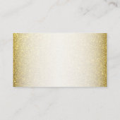 Colorful Floral Garden Gold Glitter Wedding Detail エンクロージャーカード (裏面)