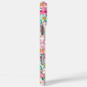 Colorful Floral Garden Monogrammed Case-Mate iPhoneケース (裏面 / 右)