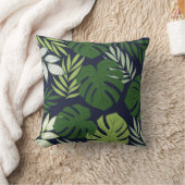 Colorful Floral Pattern Pillow クッション (ブランケット)