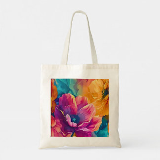 Colorful Floral Tote Bag トートバッグ