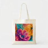 Colorful Floral Tote Bag トートバッグ (正面)