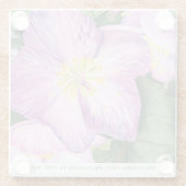 Colorful Floral Vacation Home ガラスコースター (裏面)