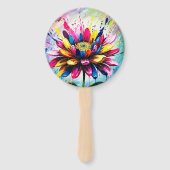 Colorful Flower ハンドファン (裏面)