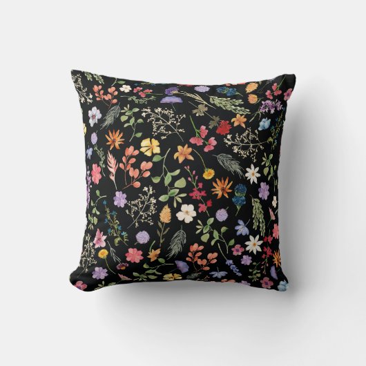 Colorful flower cushion for living room クッション (正面)