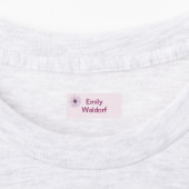 Colorful Flower Kids' Name Clothing School Labels ラベル (貼付)