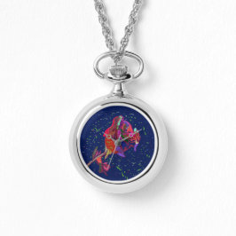 Colorful Flower Necklace 腕時計