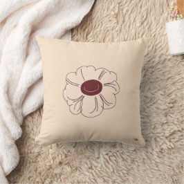 Colorful Flower Shape Throw Pillow Case クッション
