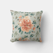 Colorful Flower Shape Throw Pillow Case クッション (正面)