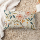 Colorful Flower Shape Throw Pillow Case ランバークッション (ブランケット)