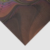 Colorful Fluorescent Abstract Trippy Brown Fractal 薄葉紙 (詳細)