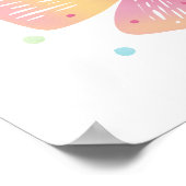 Colorful Flutter Friends ポスター (角)