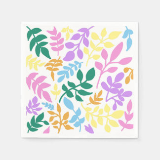 Colorful foliage スタンダードカクテルナプキン