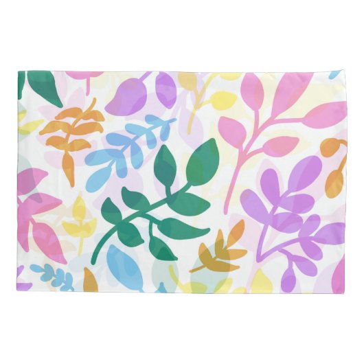 Colorful foliage 枕カバー (裏面)