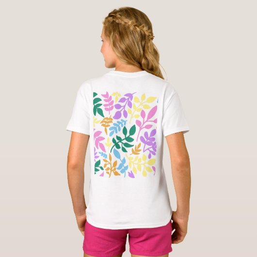 Colorful foliage tシャツ (裏面フル)