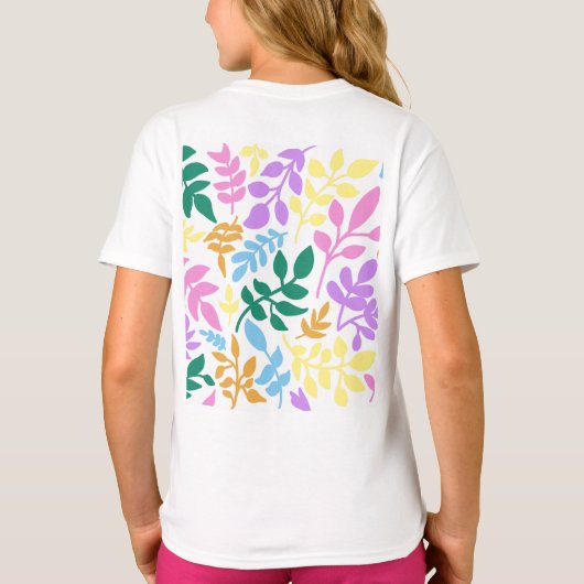 Colorful foliage tシャツ (裏面)