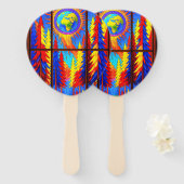 Colorful Forest ハンドファン (正面&裏面)