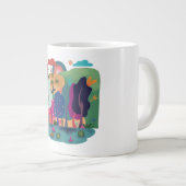 Colorful Forest Landscape ジャンボコーヒーマグカップ (正面右)