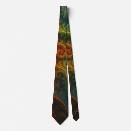 Colorful Fractal Neck Tie ネクタイ (正面)