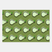 Colorful Fruits Tutti Frutti Gifts ラッピングペーパーシート (正面3)